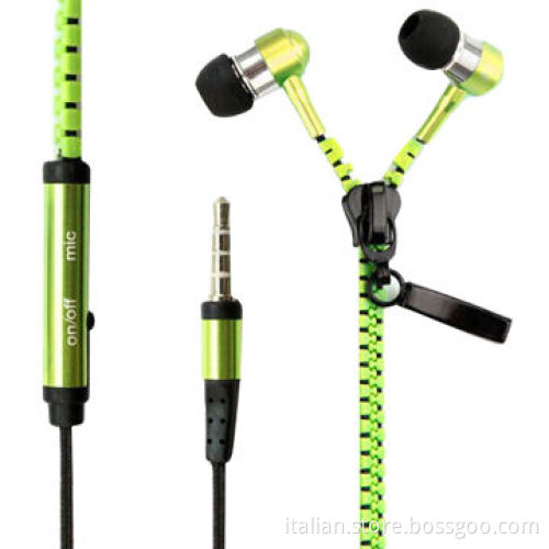 Stereo zip earphone earpods earbuds with retail packageNew